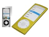 iTALKonline (Transparent) YELLOW TWIN PACK ProGel Super Hydro Gel Protective Armour/Case/Skin/Cover/Shell & LCD Screen/Scratch Protector with MicroFibre Cleaning Cloth For Apple iPod Nano 5G (5th Generation Video)
