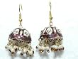 Earring Set-indian Costume Handmade Imitation Bridal Wedding Fashion Lakh / Lac Kundan Jewellery, From Mogul Interior
