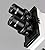 AmScope 40X-2000X Biological Binocular Compound Microscope with Mechanical Stage
