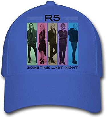 R5 Sometime Last Night Tour 2015 Sports Baseball Cap Adjustable Cotton Hat Royal blue