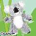 Webkinz Koala plus 2 Packs of Trading Cards
