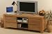 Pablo Solid Oak 4 Drawer TV Cabinet