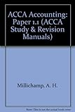 ACCA study & revision manual. Paper 1.1, Accounting