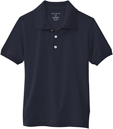 Eddie Bauer Boys' Short Sleeve Pique Polo Shirt