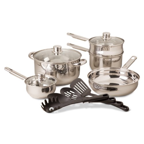 Gibson Haslingden 12-Piece Cookware Set product image