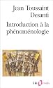 Introduction &agrave; la ph&eacute;nom&eacute;nologie