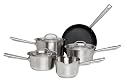 Prestige Advantage Cookware Saucepan Set, Stainless Steel, 5 Piece
