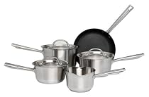 Prestige Advantage Cookware Saucepan Set, Stainless Steel, 5 Piece
