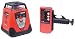 LaserMark LMH Rotary Laser Package, self-leveling single beam (level), w/ LD400 Universal Laser Detector, aluminum tripod, 8' aluminum sighting rod and case