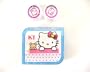 Hello Kitty Contact Lenses Case Set Care Blue White