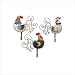 Rooster Wall Hooks Image