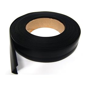 FASTCAP RETROEDGE Retro Edge 3/4-Inch by 1/2-Inch by 25-Foot Roll of Countertop Edge Protector, Black