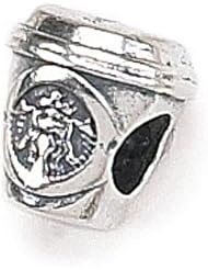 Zable (tm) Sterling Silver Popular Coffee Cup Bead / Charm