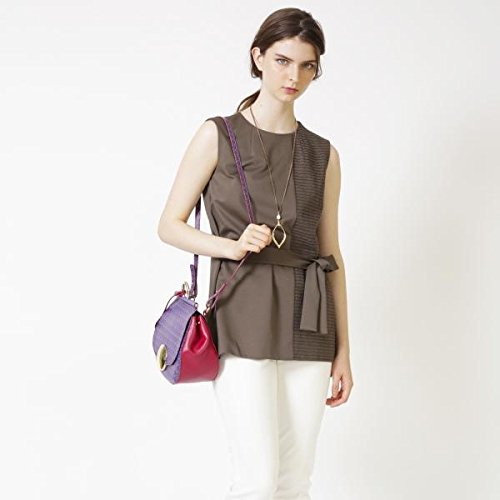 ビアッジョブルー（Viaggio blu） 【ウォッシャブル】ウエストベルトチュニック