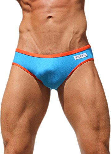 Rufskin Virgo-Men's Impossibly Comfortable & Light Bikini Briefs-Turquoise-Medium