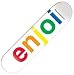 Sporting Goods : Enjoi Spectrum White Skateboard Deck - 7.6 Inch