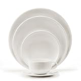 Wedgwood Plato White Twelve 5 Pc Plc Set-Coupe