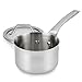 Calphalon 1833937 AccuCore Stainless Steel Sauce Pan with Cover, 1-Quart