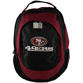 San Francisco 49ers Embroidered Team Logo Backpack