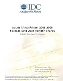 Review IDC Research  / South Africa Printer 2005-2009 Forecast and 2004 Vendor Shares