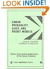 Linear Probability, Logit, and Probit Models (Quantitative Applications in the Social Sciences)