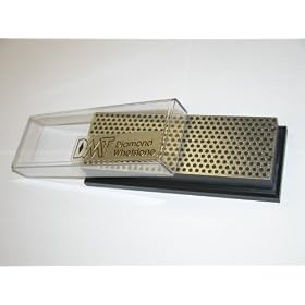 DMT W6XP 6 Diamond Whetstone Sharpener - Extra-Coarse With Plastic Box by DMT