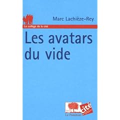 Les avatars du vide