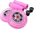 PINK Replacement Razor Scooter WHEELS, BEARINGS, GRIPS
