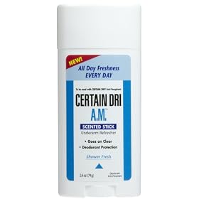 CERTAIN DRI � - Deodorant Anti-Perspirant AM+PM Combo Protection�System - #1 Doctor Recommended!