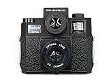 Holga 120TLR TWIN LENS REFLEX 120 W/COLOR FLASH - BLACK