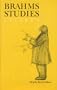 Brahms Studies, Volume 1