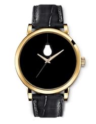 SPRAWL Aanalog Fashion Series Gold Ladies Watches of Genuine Black Leather Strap,Unique Wrist Watch for Women Girls Designed with Focus and black background