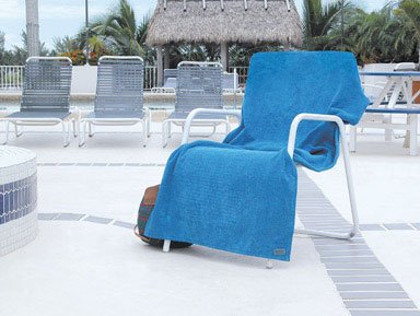 Outdoor Patio Blue Chair Cover