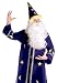 Underwraps Mens Wizard Robe & Hat Adult Warlock Halloween Costume (Standard)