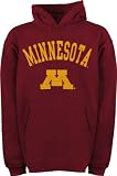 Minnesota Golden Gophers Youth Maroon Tackle Twill Hooded Sweatshirt