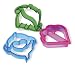 Evriholder Set of 3 Sandwich Crust Cutters, DynoBytes/FlipperBytes/SweetBytes
