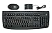 Greek and English Wireless Logitech Keyboard and Mouse Set (Black)