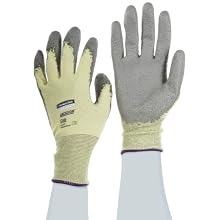 Kimberly Clark Jackson Safety G60 Polyurethane Coated Level 2 Glove, Cut Resistant, Large (Case of 12 Pairs)