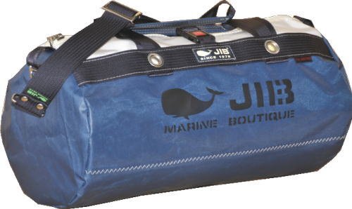 JIBダッフルバッグ　ボーダーS　ネイビー  DSB135