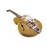 Normandy  ATGWB-SB  Archtop Guitar with Bigsby, Powder Coated, School-Bus Yellow