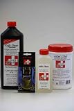 Zoom Produkt-Bild: SHB Swiss Vollautomaten Premium Set Saeco/Jura XL (Entkalker, Milchschaumreiniger, Filtergranulat, Reinigungstabletten)