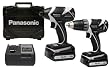 Panasonic EYC140B11 14.4-Volt Lithium-Ion Impact Driver/Drill Driver Combo Kit