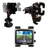DURAGADGET Car windshield / air vent mount holder suitable for tomtom one ONE IQ Routes edition Regional