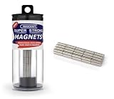 MAGCRAFT® Magnets - 1/8" x 3/8" Rare Earth Rod, Package of 40