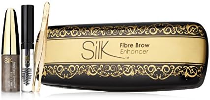 Silk of Morocco Fibre Brow Enhancer Extensions Kit Available in Latte Light, Coffee Medium, Chocolate Dark and Espresso Extra Dark (EXPRESSO EXTRA DARK)