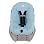 Dressy Dribbles Reversible Car Seat Cover - Blue (Infant) : Target