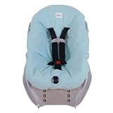 Dressy Dribbles Reversible Car Seat Cover - Blue (Infant)