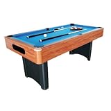 Enlarge toy image: 6ft Pool Table - Blue -