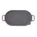Chasseur Cast Iron Oval Twin Cast Handle 41 X 20cm Grill Pan