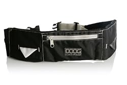 Doog Walkie Belt, All-Weather, Black with Gray Detailing